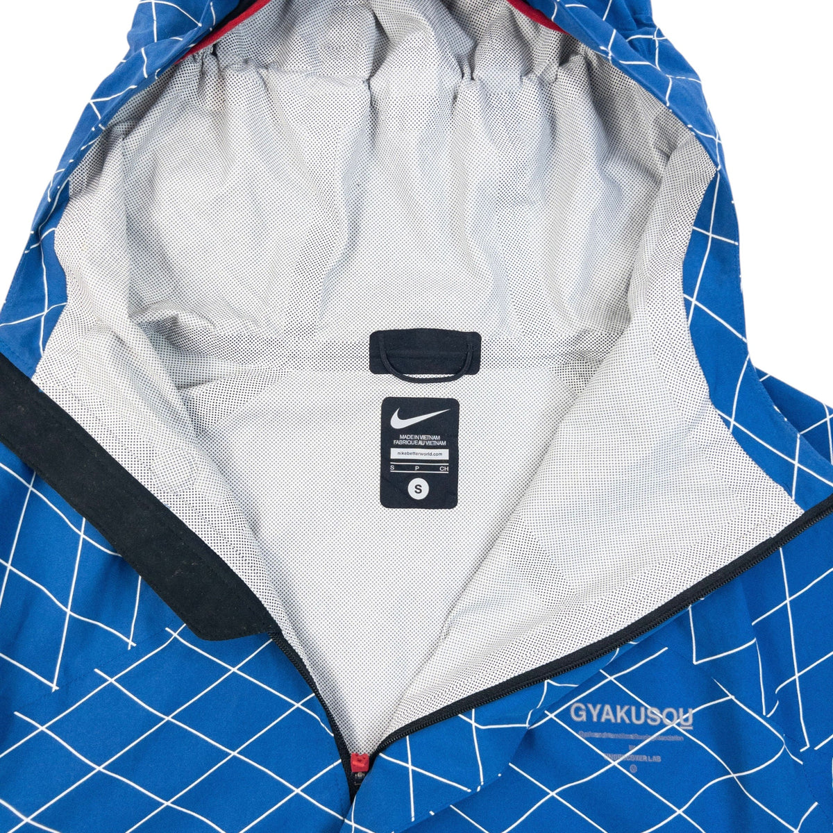 Vintage 2015 Nike Gyakusou Undercover Lab Shield Runner Jacket Size S | Small, Blue