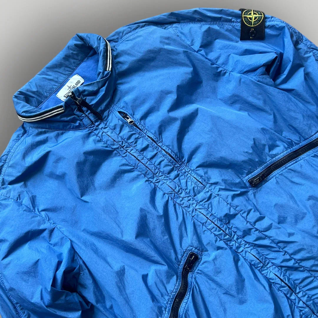 Stone Island Crinkle Reps Garment Dyed Bomber Jacket XL