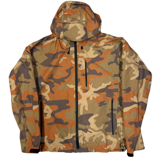 Hillside Camo Windbreaker Jacket (XL) | XL, Camo