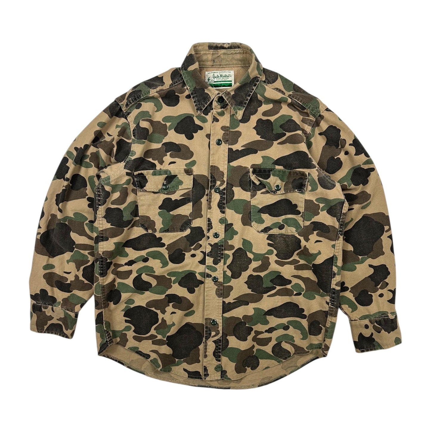 American Vintage Camouflage Hunting Shirt