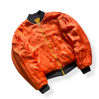 1981/82 Emporio Armani Reversible Bomber Jacket (S) | Default Title, Multicoloured