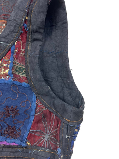 Jean Paul Gaultier S/S 1999 sequin patchwork dress