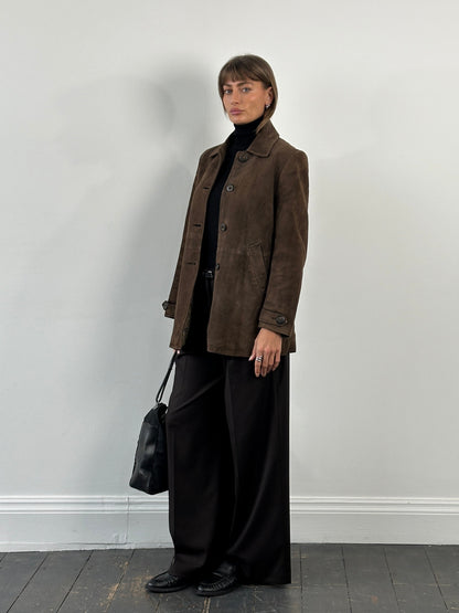 Dolce & Gabana J&ANS 1990s Suede Jacket - S