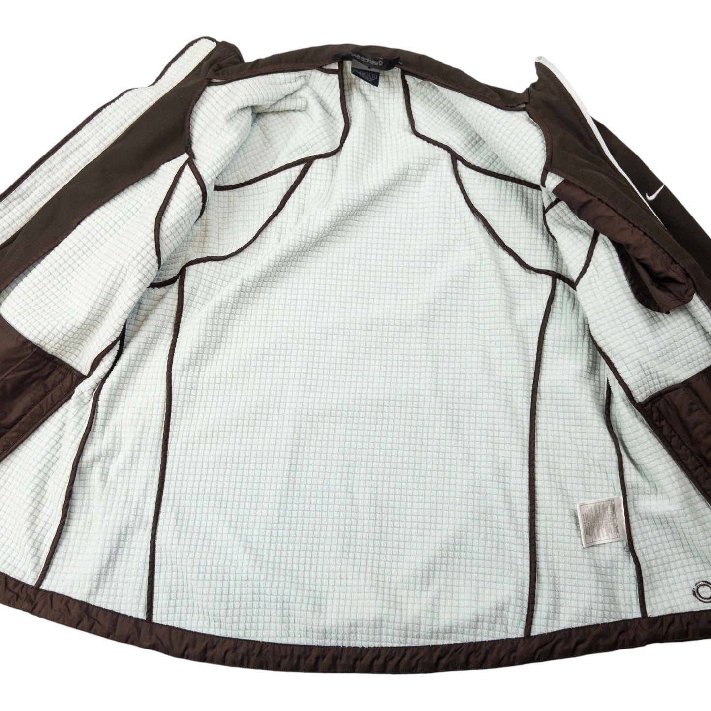 Vintage Nike Fleece Lined Zip Up Jacket Womens Size M