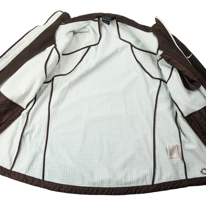 Vintage Nike Fleece Lined Zip Up Jacket Womens Size M