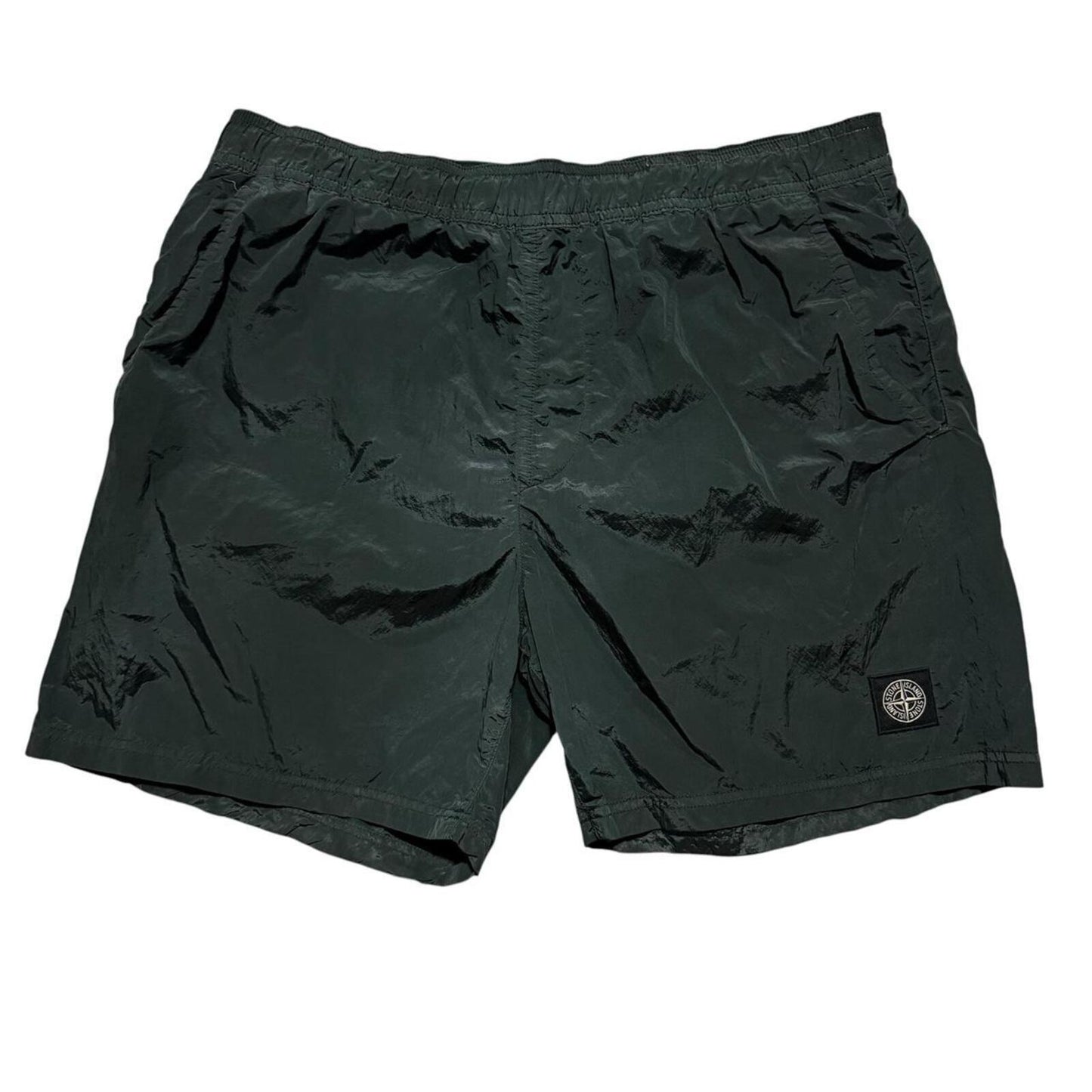 Stone Island Nylon Metal Swim Shorts | Large, Dark Green