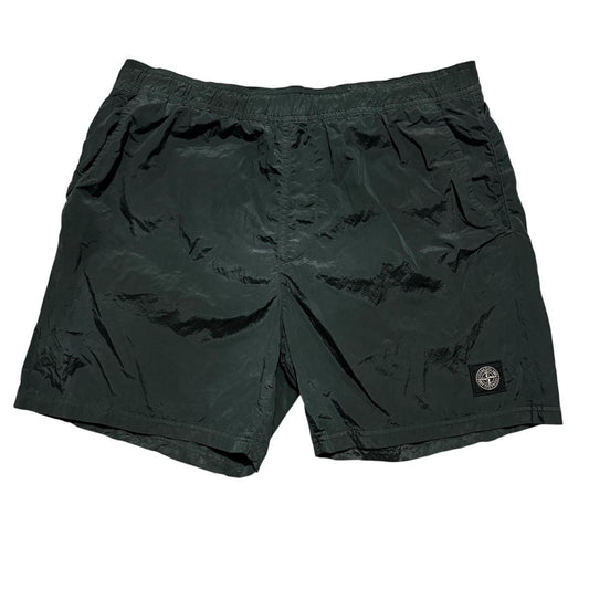 Stone Island Nylon Metal Swim Shorts | Large, Dark Green
