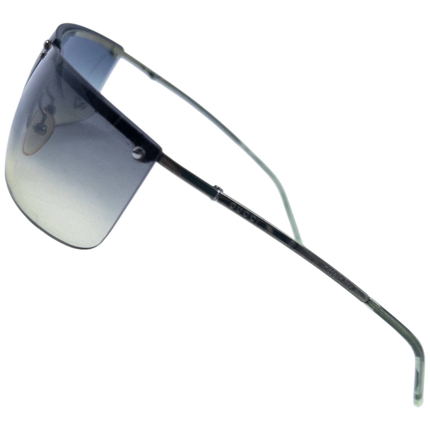 Vintage Gucci Diamonte Rimless Sunglasses