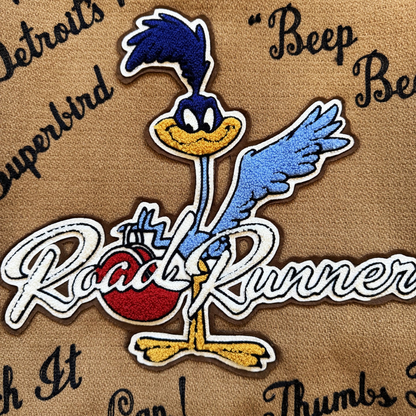 Whitesville 'Road Runner' Varsity Jacket - XL