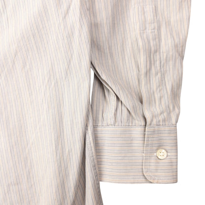 Vintage Issey Miyake Striped Long Sleeve Button Up Shirt Size M