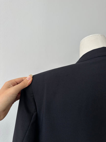 Burberry 1990s Wool Mohair Double Breasted Blazer - L/XL
