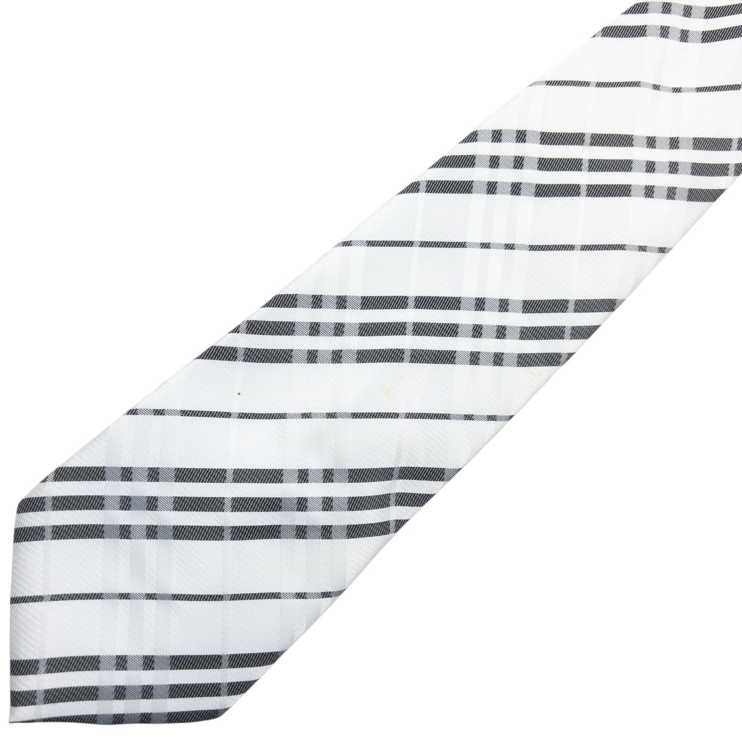 Vintage Burberry Nova Check Silk Tie | O/S, Black