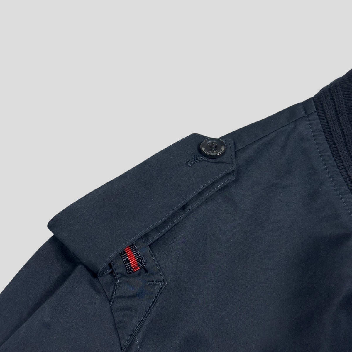 Gucci 2008 Military Web Stripe Navy Logo Jacket - IT50 (M/L) | Large