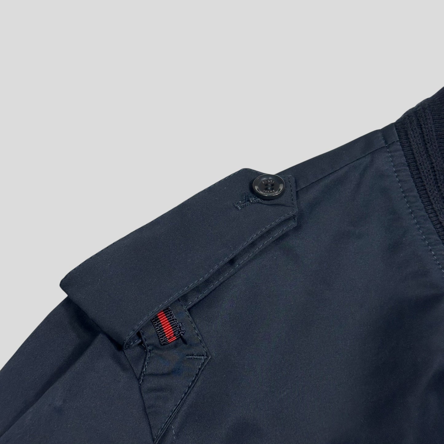 Gucci 2008 Military Web Stripe Navy Logo Jacket - IT50 (M/L) | Default Title, Navy