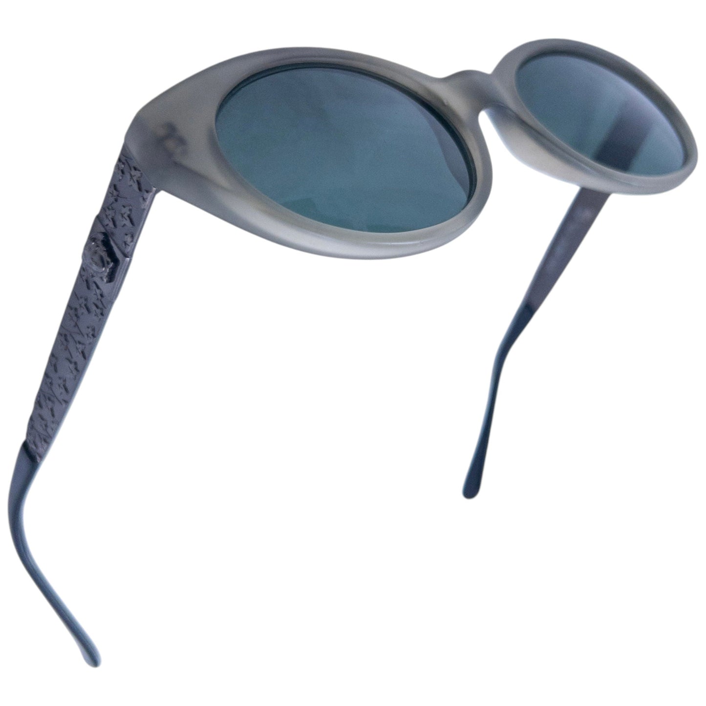 Vintage 1996 Gianni Versace Embossed Sunglasses | O/S, Green