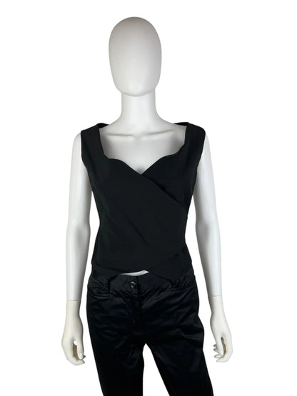 Dries van Noten mid 1990s wrap top