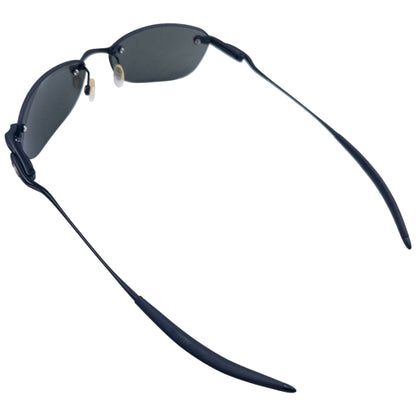 Vintage Oakley Why 8.0 Rimless Sunglasses