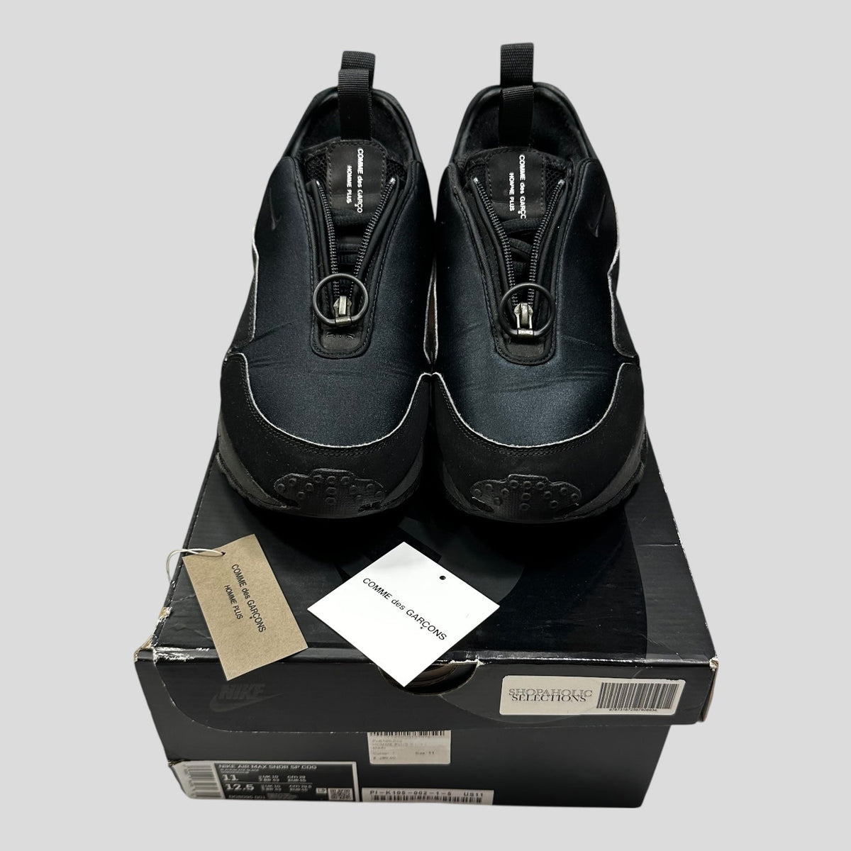Nike x CDG Air Sunder Black - UK10