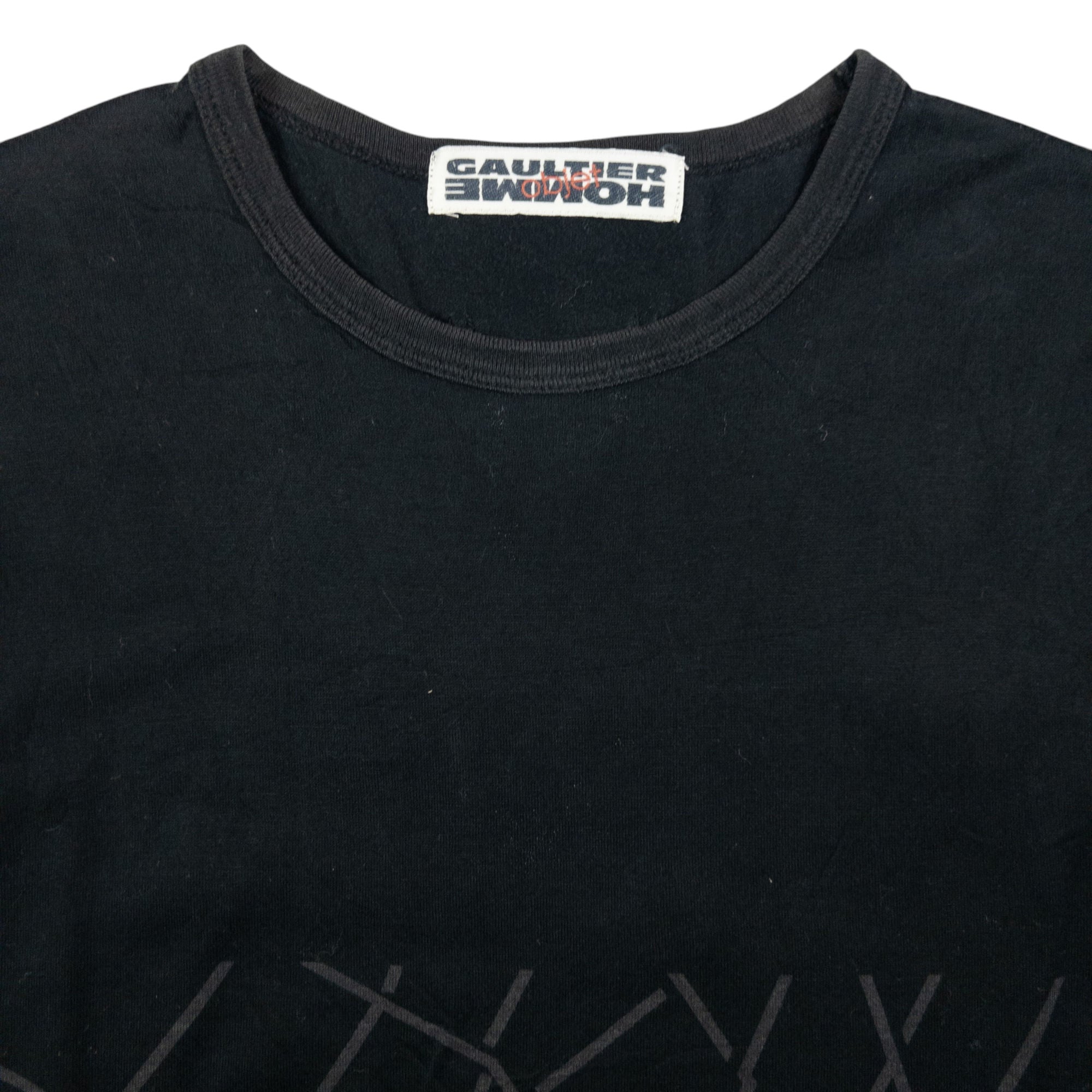 Vintage Gaultier HOMME Objet Geometric T Shirt Womens Size S