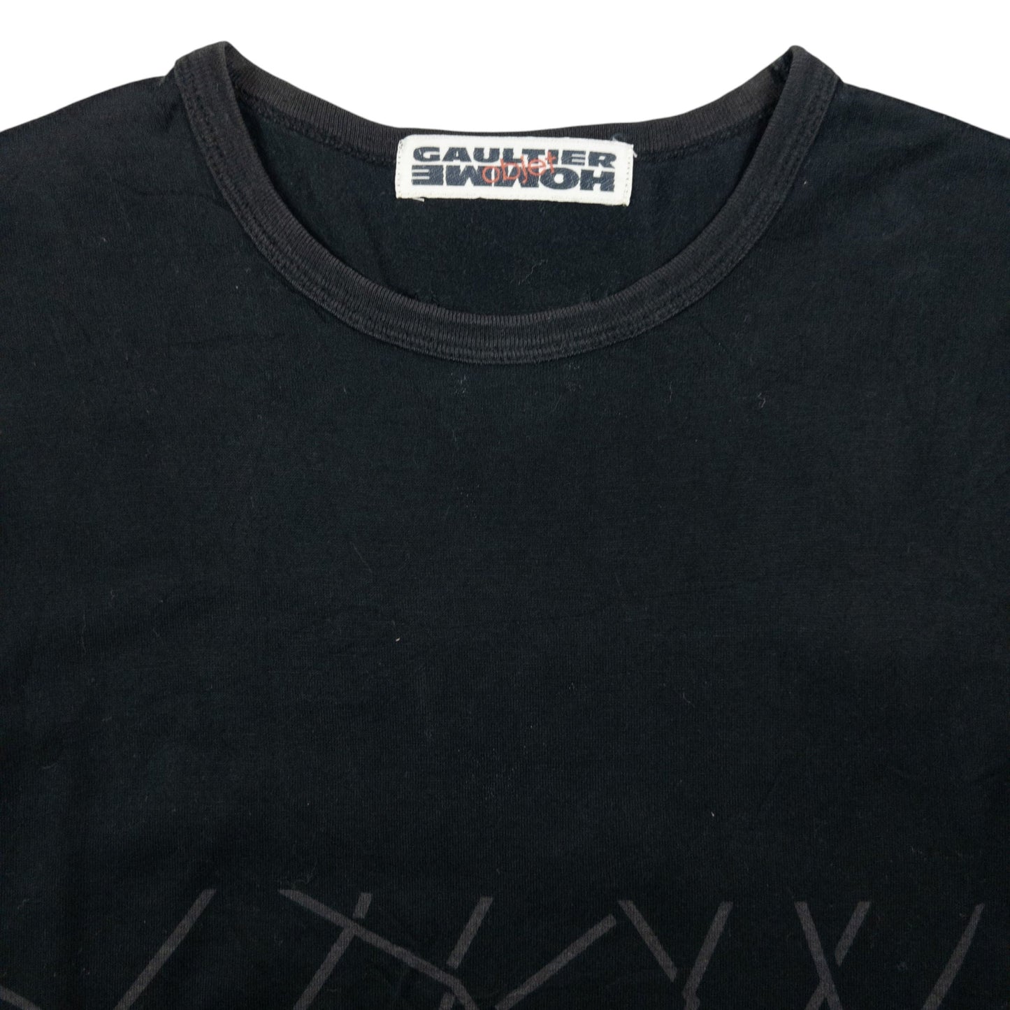 Vintage Gaultier HOMME Objet Geometric T Shirt Womens Size S