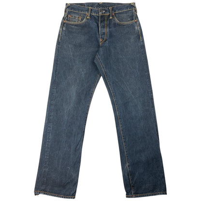 Vintage Evisu Double Gull Embroidered Japanese Denim Jeans Size W29