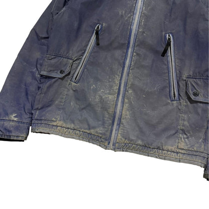 Stone Island Liquid Reflective Jacket | XL, Reflective Grey