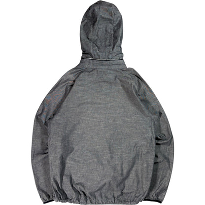 Nike 00’s Full Zip Hooded Cotton Jacket L | Large, Grey