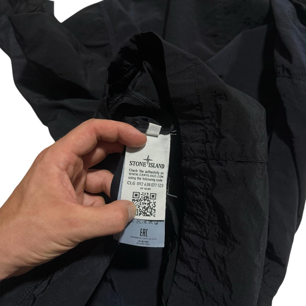 Stone Island Shadow Project Silon Nylon Jacket | Small, Black