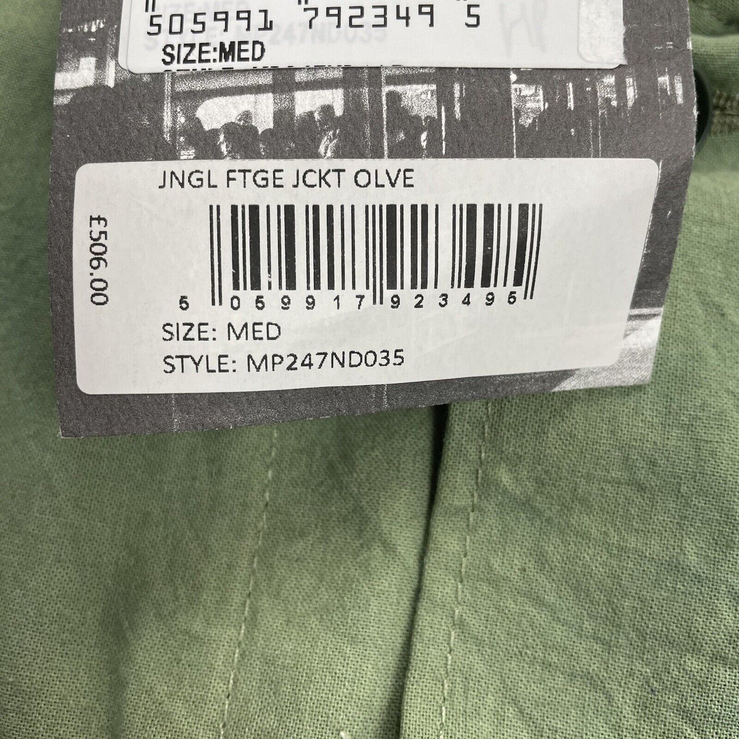 New Engineered Garments Jungle Fatigue Jacket, Size Medium RRP £500 | Medium, Multicoloured