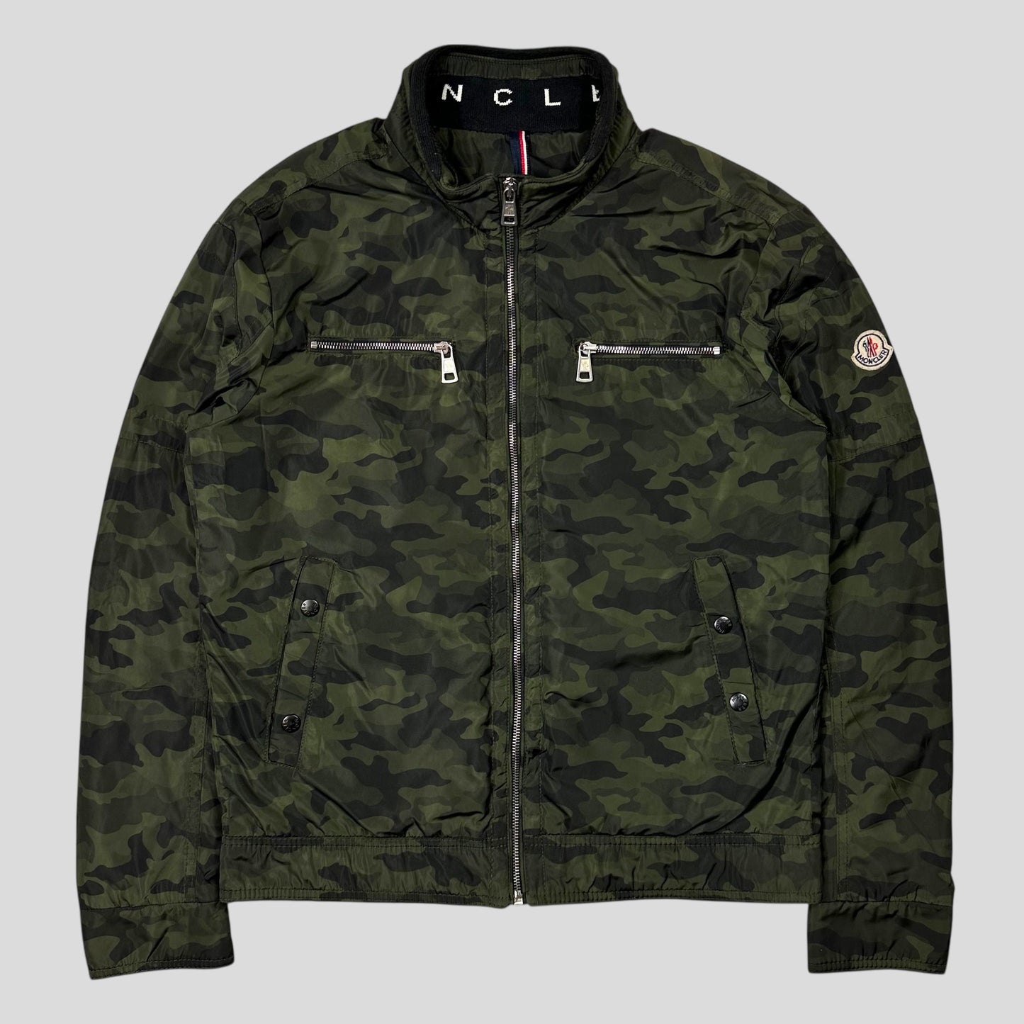 Moncler 2016 Camouflage Nylon Multipocket Bomber Jacket - 1 (S/M)