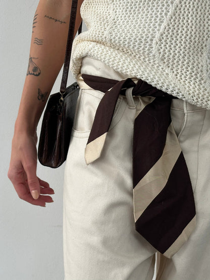 Vintage 1990s Wide Striped Tie