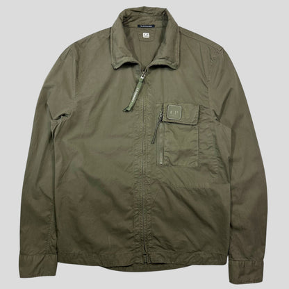 CP Company SS21 Metropolis Badge Overshirt Jacket - S | Green