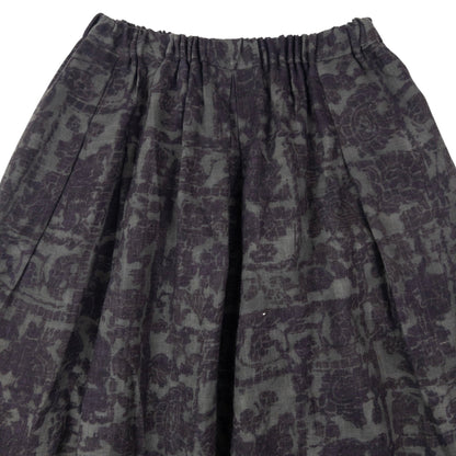 Vintage 90s Plantation By Issey Miyake Pattern Skirt Womens Size XL | XL, Grey
