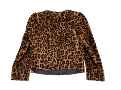 Miu Miu Automne 2010 shearling leopard jacket