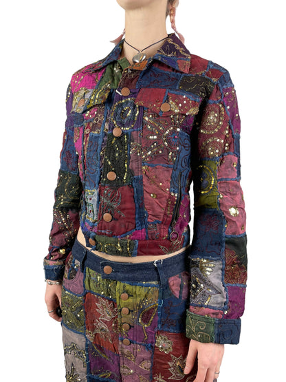 S/S 1999 Jean Paul Gaultier patchwork jacket