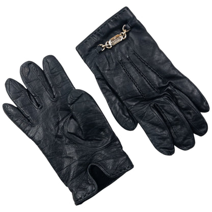 Vintage 90s Gucci Leather Gloves