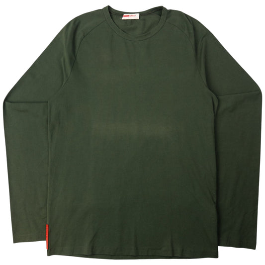Vintage Prada Sport Long Sleeve T Shirt Size M