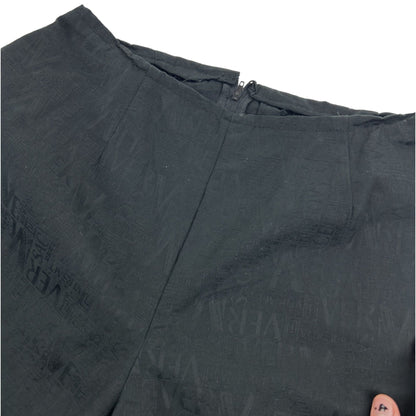 Vintage Versace Jacquard Monogram Trousers Size W27
