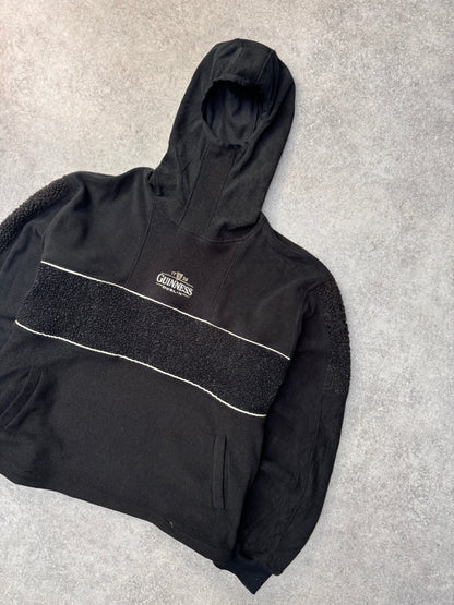VT Rework: Guinness Fleece Panelled Logo Hoodie