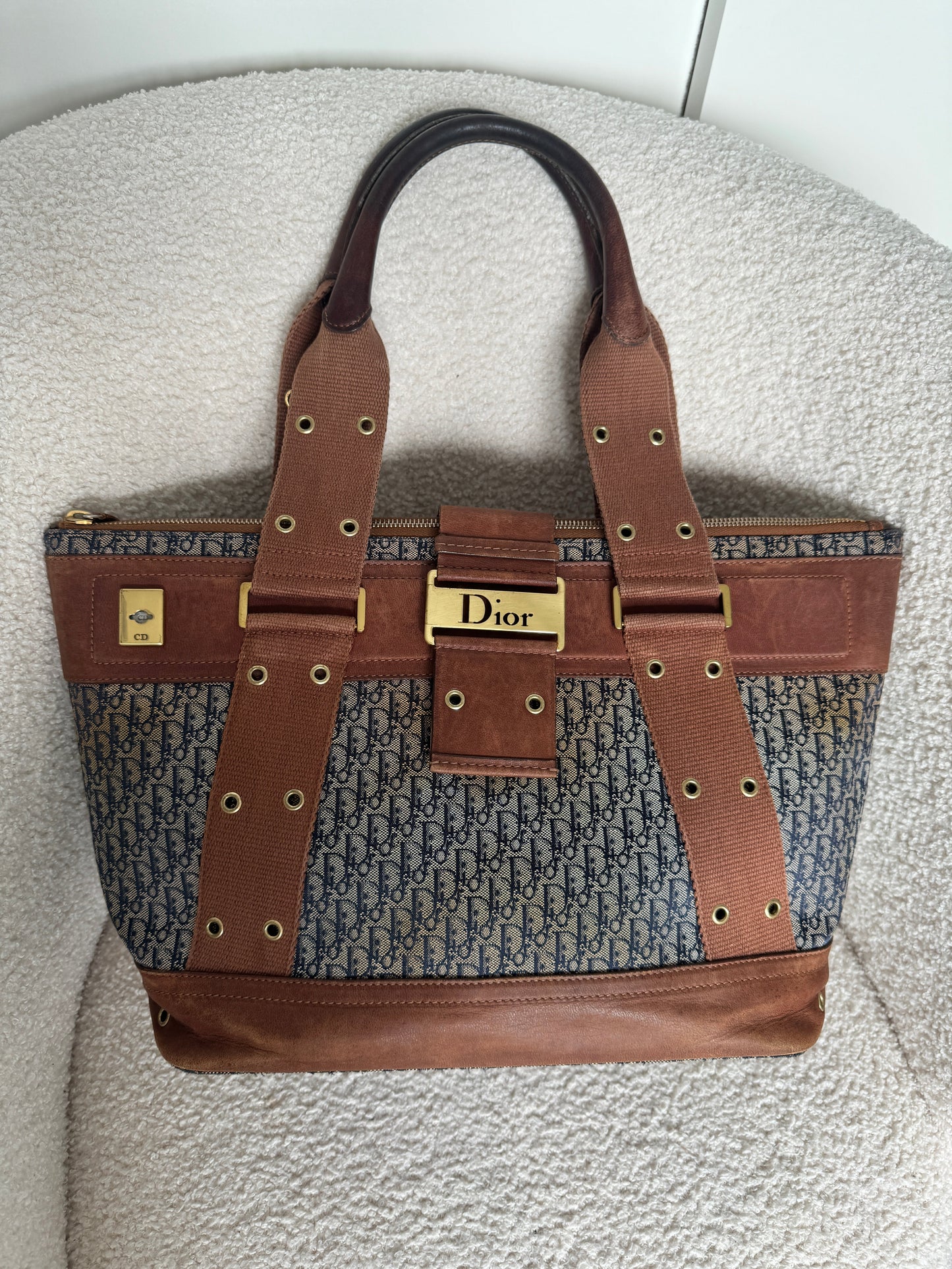 2002 Christian Dior Street Chic Tote Bag | O/S, Multicoloured