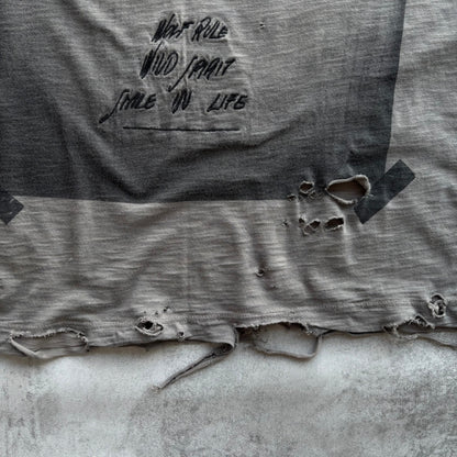 DIESEL DISTRESSED TOP | O/S, Red