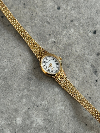 Accurist 1990s Gold Tone Analog Quartz Watch