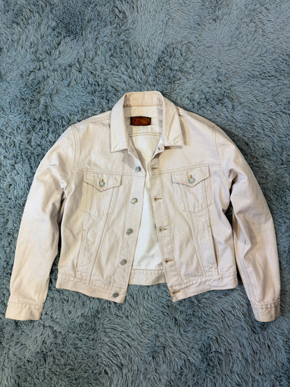 Gucci by Tom Ford 00’s Pale Pink Mens Trucker Jacket - IT52 | O/S, Pink