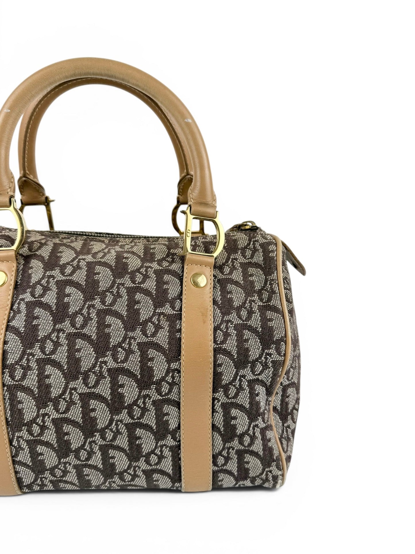 Vintage 2001 Christian Dior Monogram Mini Boston Handbag | O/S, Multicoloured
