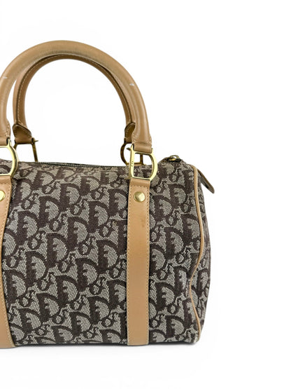 Vintage 2001 Christian Dior Monogram Mini Boston Handbag | O/S, Multicoloured