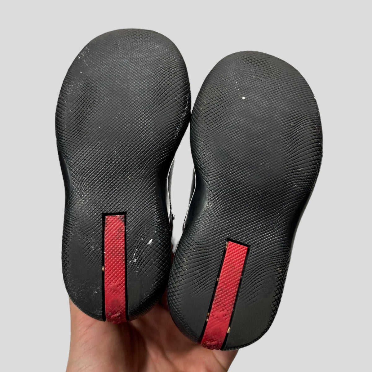 Prada Sport 00’s Leather Zip Baby Boots - 23 (1.5 - 2.5 years) | UK 6, Black