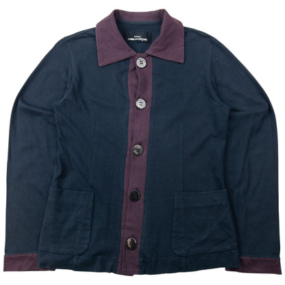 Vintage 1996 Comme Des Garçons Tricot Cardigan Womens Size S | Small, Navy