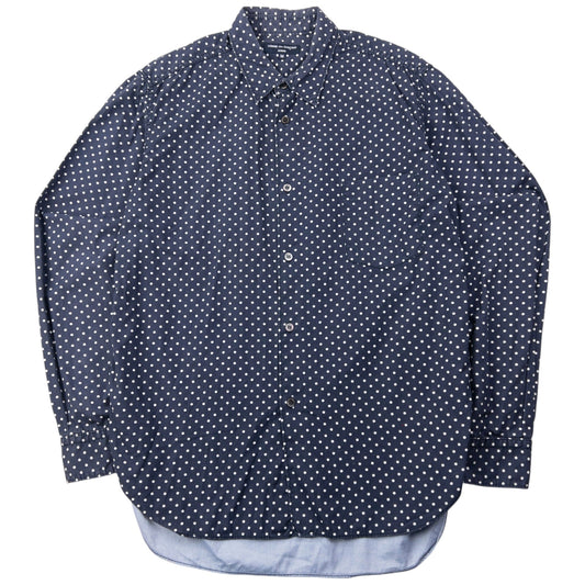 Vintage Comme Des Garçons HOMME Long Sleeve Button Up Shirt Size M | Medium, Blue
