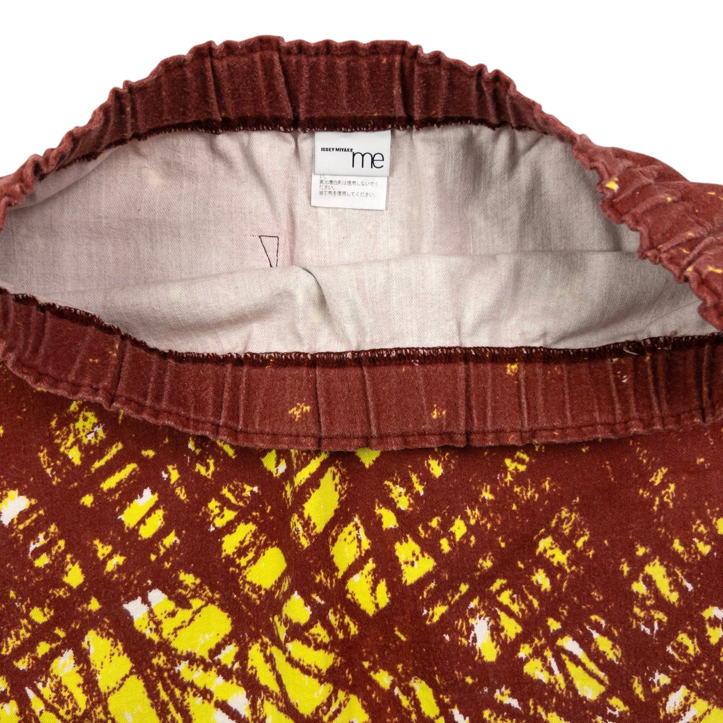 Vintage Issey Miyake Me Scribble Print Skirt Womens Size W30