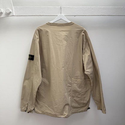 Stone Island Canvas Pullover Jumper (XXL) | XXL, Beige